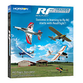 Logiciel Aerobertics.be RealFlight Trainer Edition RC Flight Sim uniquement (version boîte
