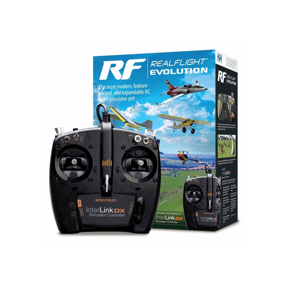 Simulateur de vol RC RealFlight Evolution avec radiocommande (RFL2000)
